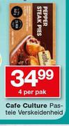 Cafe Culture pastele verskeidenheid-4 Per Pak