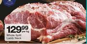 Whole Split Lamb Neck-Per Kg