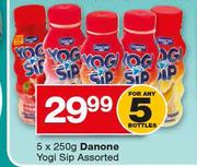 Danone Yogi Sip Assorted-5 x 250g