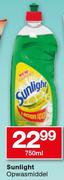 Sunlight opwasmiddel-750ml