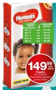 Huggies Dry Comfort Disposable Nappy No.5-56 Per Nappy