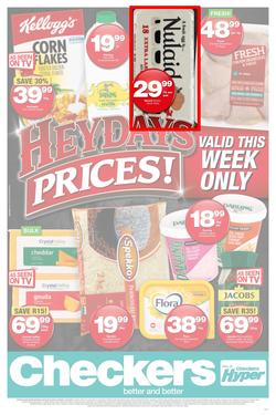 Checkers Western Cape : Heydays Specials (08 Oct - 14 Oct 2018), page 1