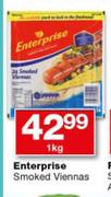 Enterprises Smoked Viennas-1kg