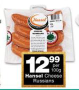 Hansel Cheese Russians-Per 100g