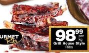 Grill House Style Ribs-Per kg