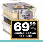 Limited Edition Trio Of Dips-375g