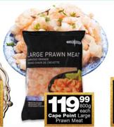 Cape Point Large Prawn Meat-800g Each