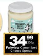 Fairview Camembert Cheese Spread-250g
