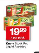 Knorr Stock Pot Liquid-4 Per Pack