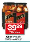 Judy's Pickled Onions-780g Each