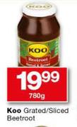 Koo Grated/ Sliced Beetroot-780g