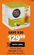 Nescafe Coffee Capsules-30 Per Pack
