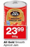 All Gold Smooth Apricot Jam-900g
