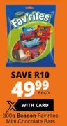 Beacon Fav'rites Mini Chocolate Bars-300g Each