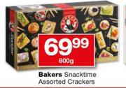 Bakers Snacktime Assorted Crackers-800g