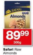 Safari Raw Almonds-300g
