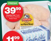 Country Fair Fresh 5/10 Piece Chicken Braai Pack-Per kg