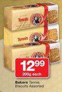 Bakers Tennis Biscuits-200g Each