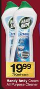 Handy Andy Cream All Purpose Cleaner-750ml Each