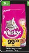 Whiskas Cat Food-2kg Each