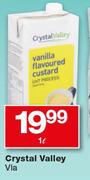 Crystal Valley Vanilla Flavoured Custard-1Ltr