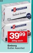 Emborg Butter Assorted-200g Each
