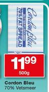 Cordon Bleu 70% vets meer-500g