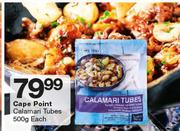 Cape Point Calamari Tubes-500g Each