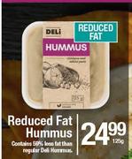Deli Reduced Fat Hummus-125g