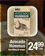 Deli Avocado Hummus-125g