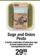Deli Sage & Onion Pesto-125g
