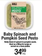Deli Baby Spinach & Pumpkin Seed Pesto-125g