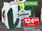 Savanna Dry Premium Cider NRB-12 x 330ml