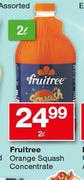 Fruitree Orange Squash Concentrate-2Ltr