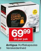 Antigua Koffiekapsules Verskeidenheid-20 Per Pak