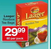 Laager Rooibos Tea Bgas-80 Per Pack