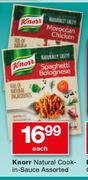 Knorr Natural Cook-In-Sauce Assorted-Each