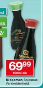 Kikkoman Sojasous Verskeidenheid-150ml Elk