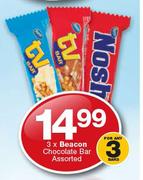 Beacon Chocolate Bar Assorted-For 3