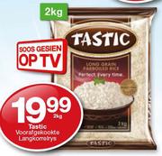 Tastic voorafgekookte Lang korrelrys-2Kg