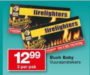 Bush Baby vuuraanstekers-3 Per Pak