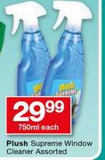 Plush Supreme Window Cleaner Assorted-750ml Each