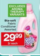 Sta Soft Fabric Conditioner-2Ltr Each