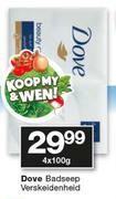 Dove Bad seep Verskeidenheid-4x100g