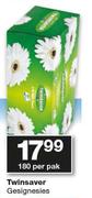 Twinsaver Gesignesies 180-Per Pack