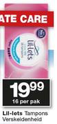 Lil-Lets Tampons Verskeidenheid 16-Per Pak