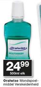 Oralwise Mondspoel-middel Verskeidenheid-500ml Elk
