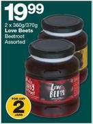 Love Beets Beetroot-2x360g/370g