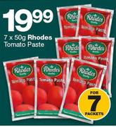 Rhodes Tomato Paste-7x50g