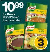3 x Knorr Tasty/Packet Soup